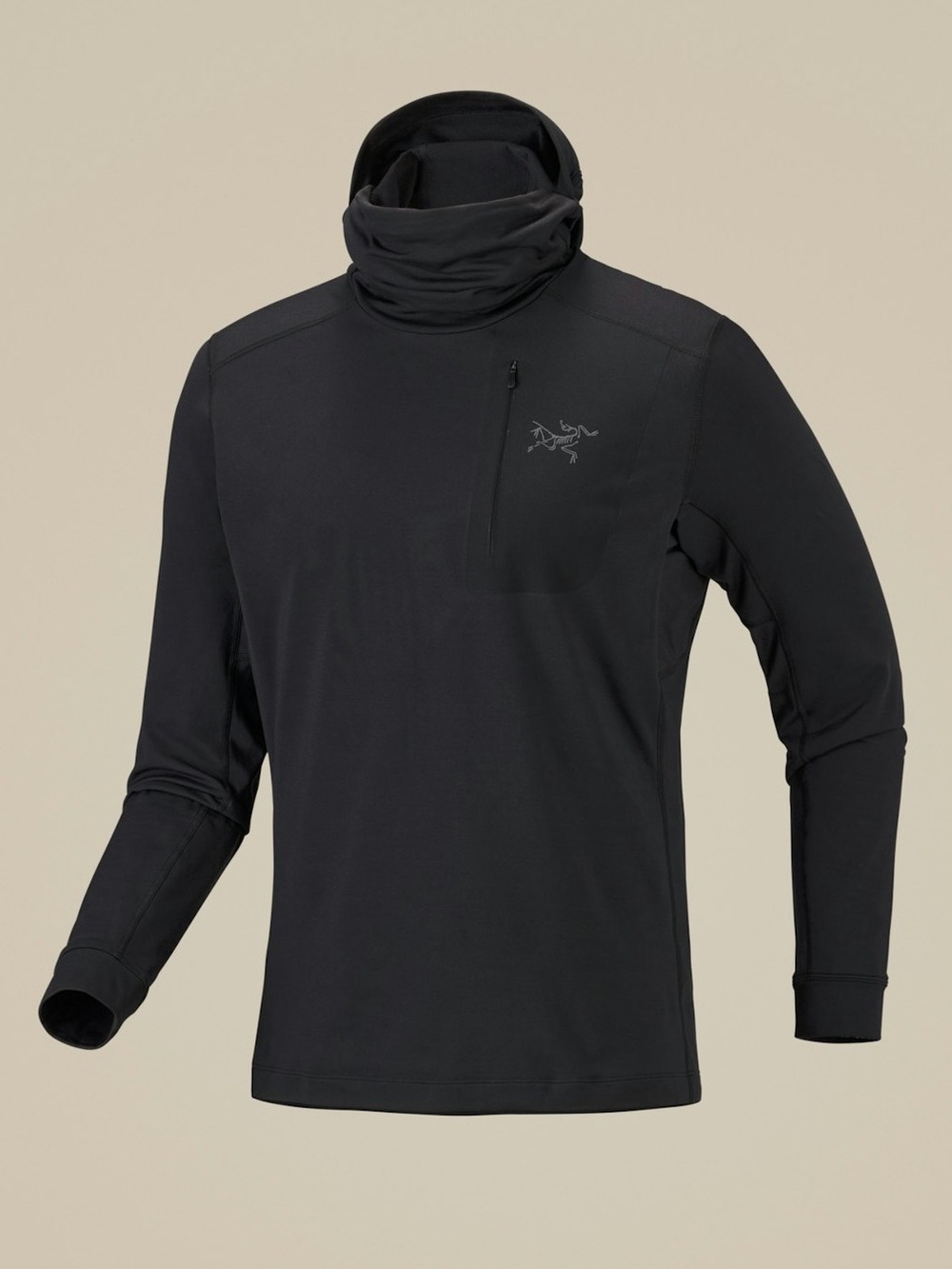 NWT Arc’teryx Mens Rho LT Hoody size Large in Black